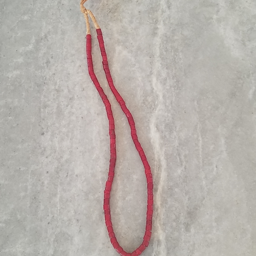 Multiple Red Coral Beads for Jewelry Making